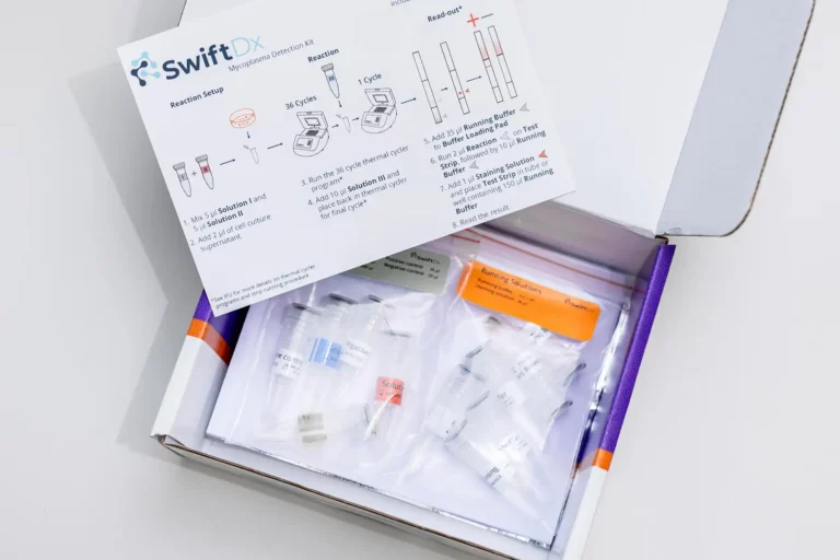 SwiftDx Mycoplasma Dectection Kit Open Box